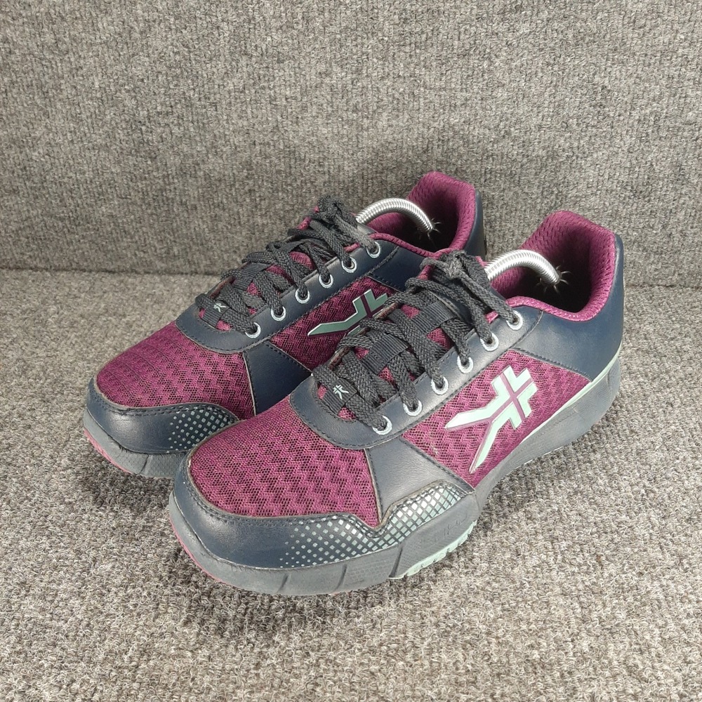 Kuru Quantum Sneakers 20161185 Size 8.5 Wide Purple Navy Womens Walking Shoes